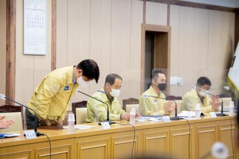 2021. 5. 27 민주노동조합 임금 교섭 상견례 사진