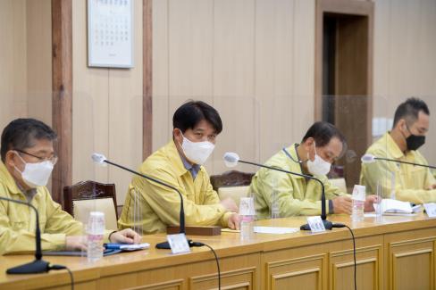 2021. 5. 27 민주노동조합 임금 교섭 상견례 사진