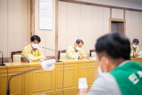 2021. 5. 27 민주노동조합 임금 교섭 상견례 사진