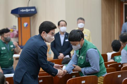 2022. 7. 7 전국민주연합노동조합 영덕지부 정기총회 사진