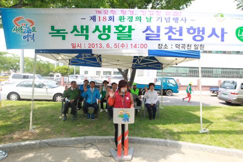 2013. 6. 5 제18회 환경의 날 기념 녹색생활실천 행사 사진