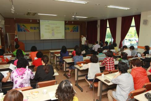 2012. 8. 23 하절기 위생교육 사진