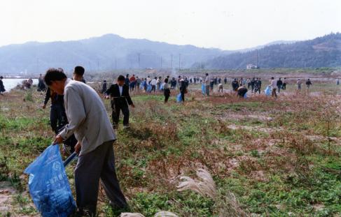 1998년 국토청결운동(영덕 오십천) 사진