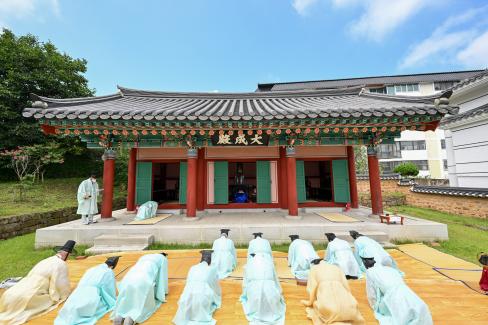 2022. 7. 29 영덕-영해향교 고유례 봉행 사진