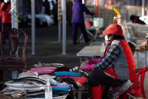 2022. 1. 29 영덕시장 장날 모습