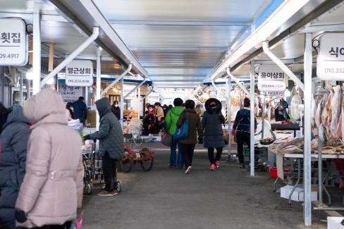 2022. 1. 29 영덕시장 장날 모습 사진