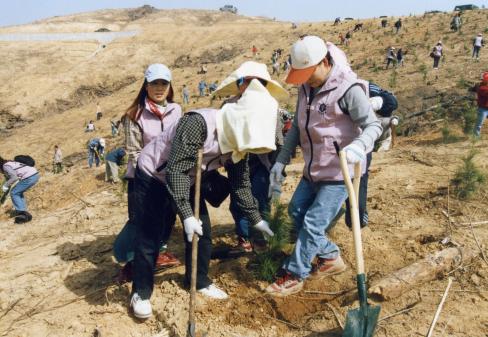 2001. 3. 21 제56회 식목일 행사