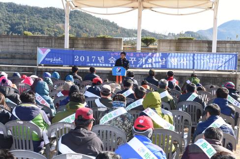 2017. 11. 20 숲가꾸기의 날 행사 사진