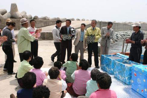 2008. 5. 1 전복양식 현장방문