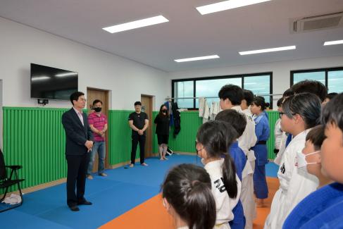 2022 제60회 경북도민체전 선수단 격려(레슬링, 유도, 배구, 정구, 태권도)