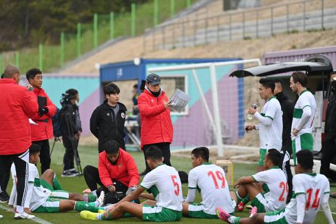 2022 인도네시아 축구대표팀 평가전 사진