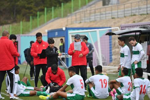 2022 인도네시아 축구대표팀 평가전 사진