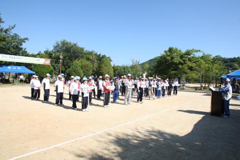 2009. 9. 15 제6회 지회장기타기 노인게이트볼 대회 사진